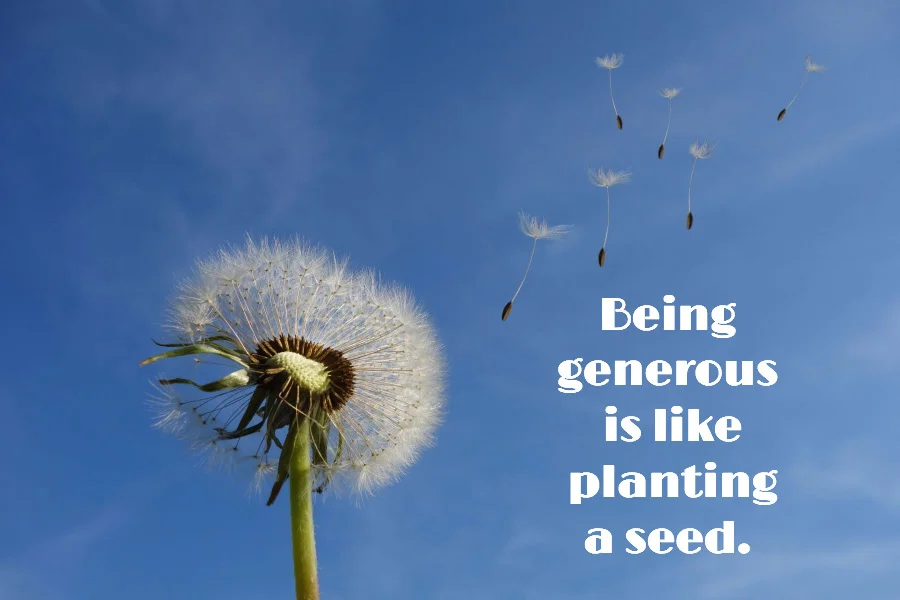 being-generous-is-like-planting-a-seed
