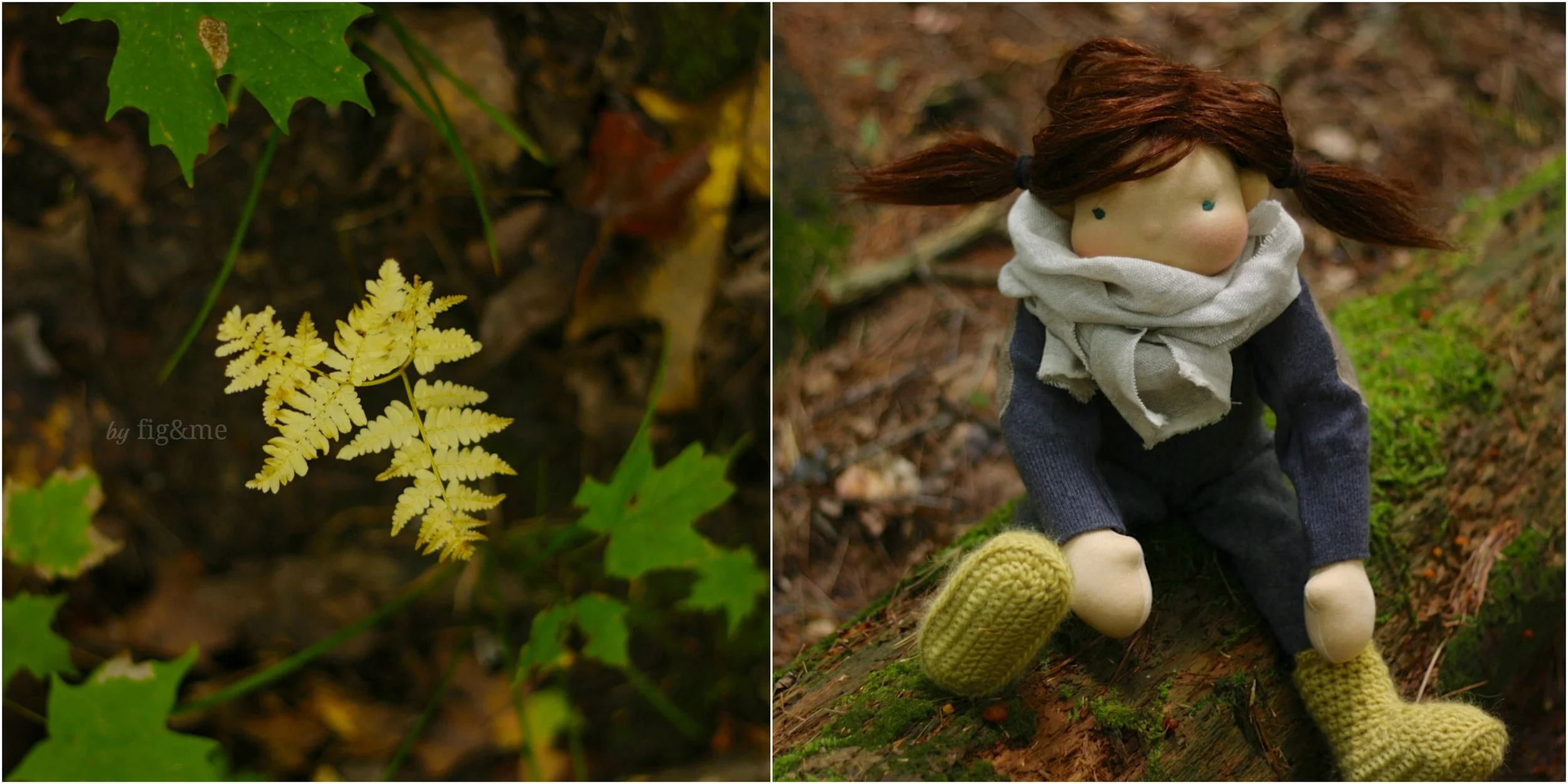 Olivia Green and the Fall, by Fig and me.