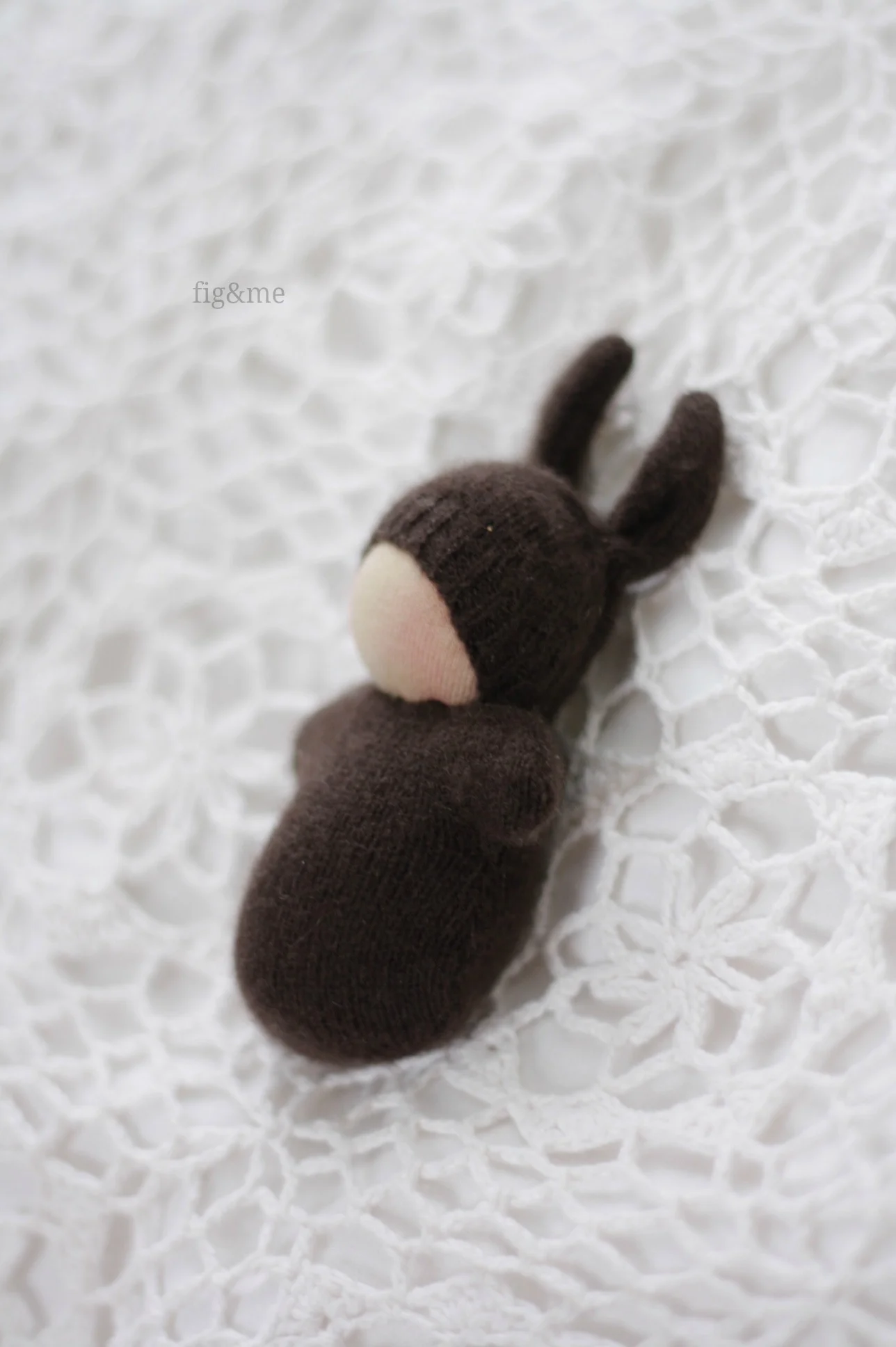 Mr Chocolate Bunny, by Fig&amp;me