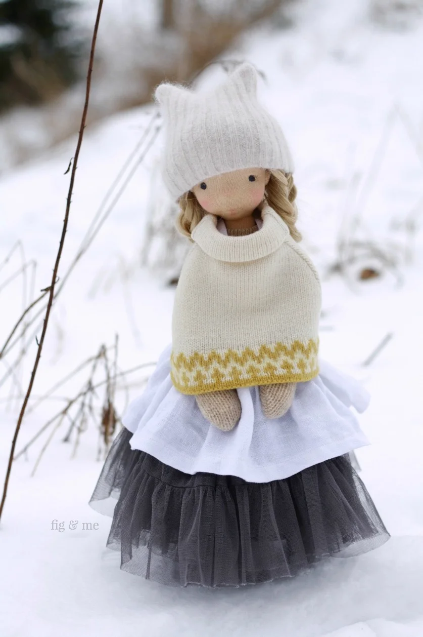 Nova, in the snow. By Fig and Me.&nbsp;