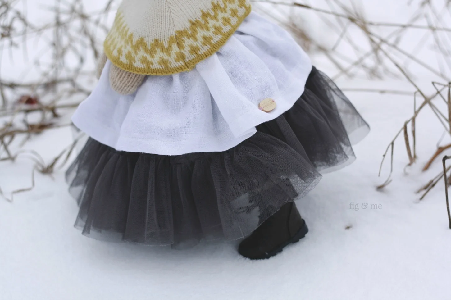 Nova, going for a briskly walk. By Fig and Me.