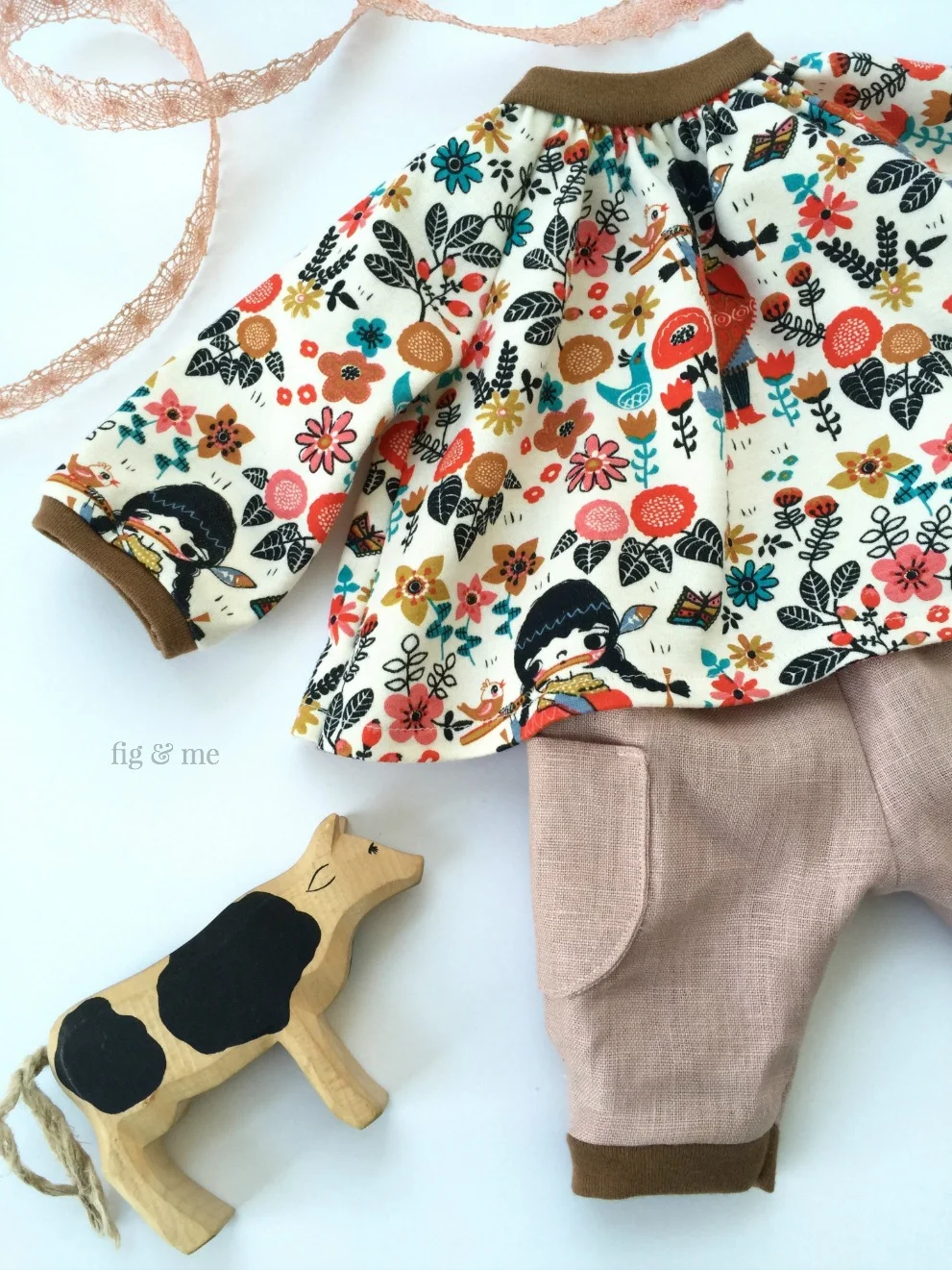 Sewing doll clothes just got a bit easier. — fig & me