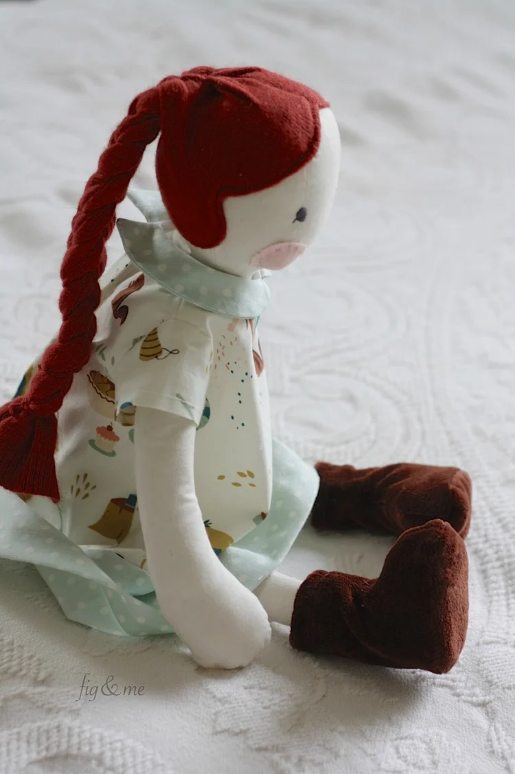 Cloth Figs by Fig and Me. 