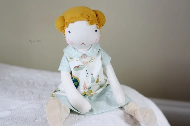 Ludwika, a cloth fig by fig and me.
