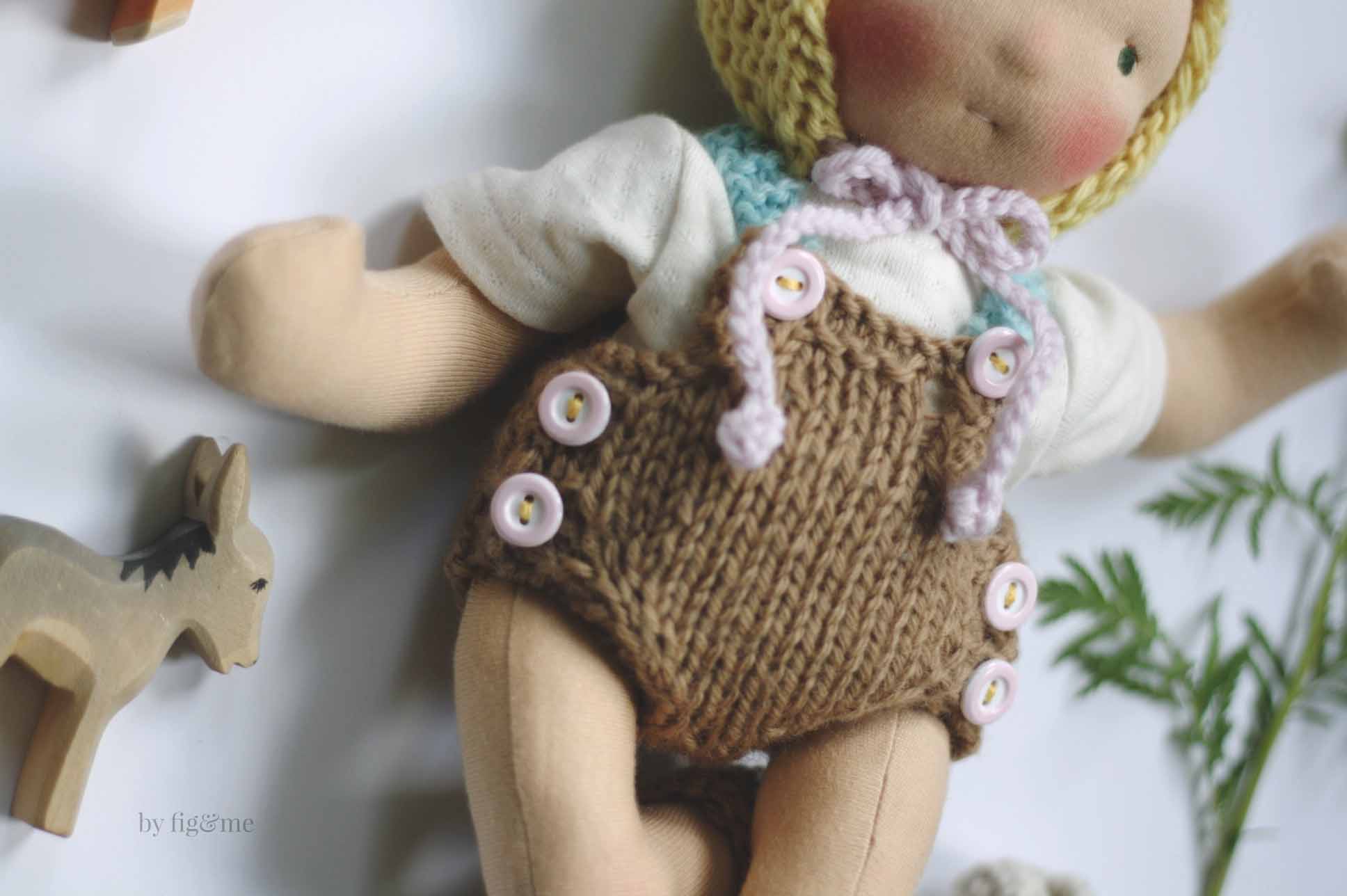 Babydoll Handknit Designs Knitting Pattern F8 Matinee Set 16-22" Bambola 0-3M Baby 