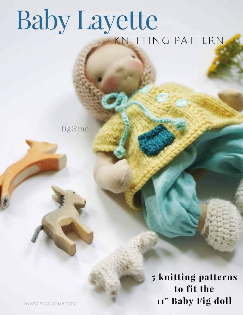 And Now The Baby Layette Knitting Pattern Too Fig Me