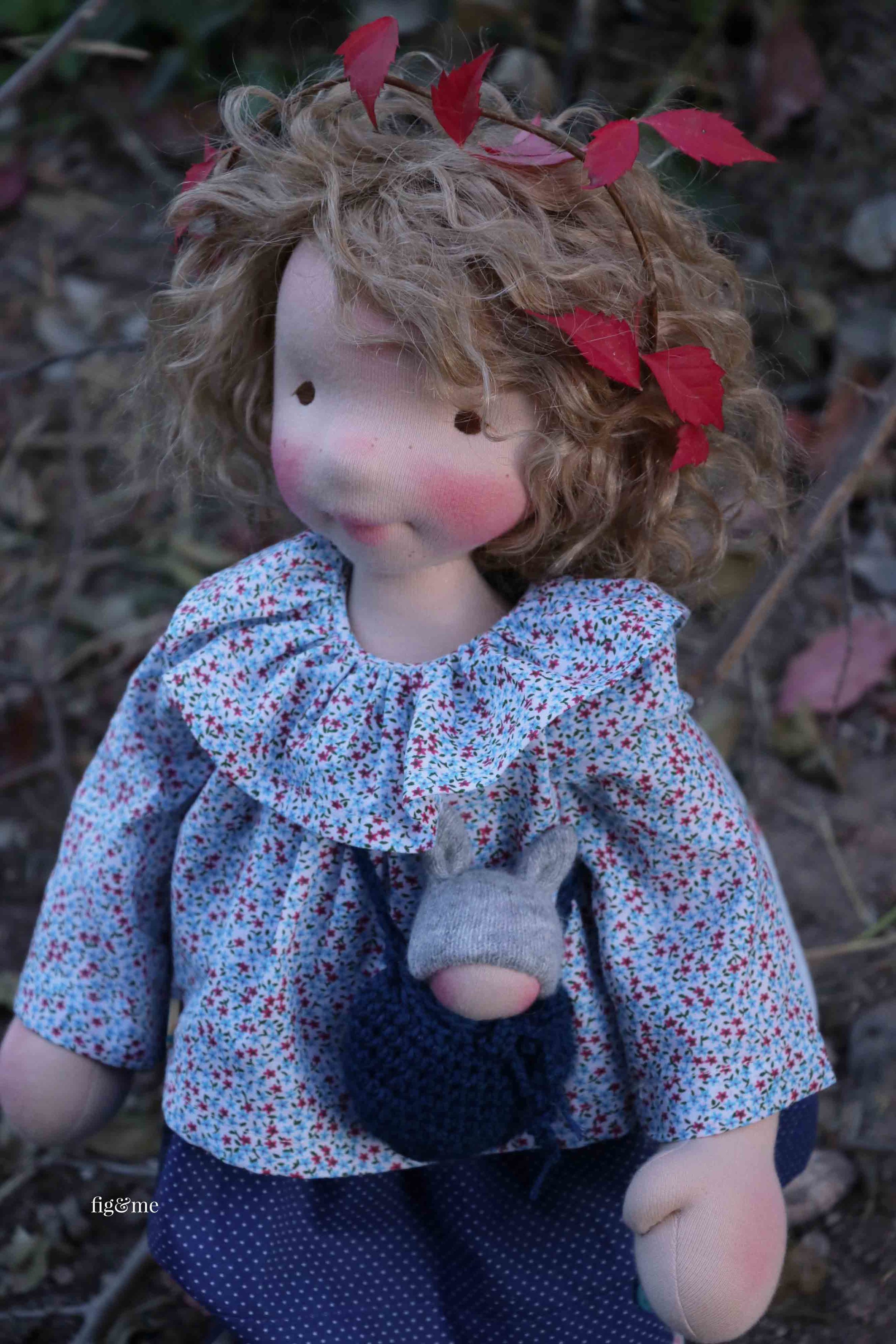 Dollmaking tips, how to make doll hair — fig & me