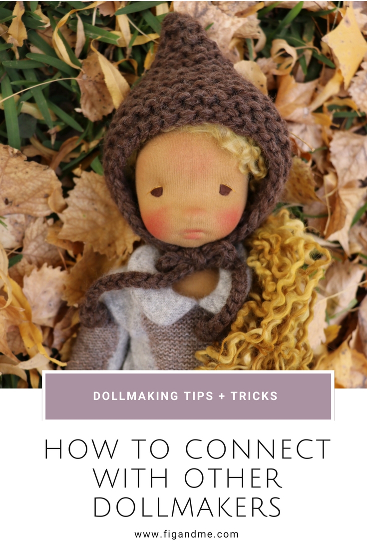 Doll Making Tips: How to Connect with other Doll Makers.