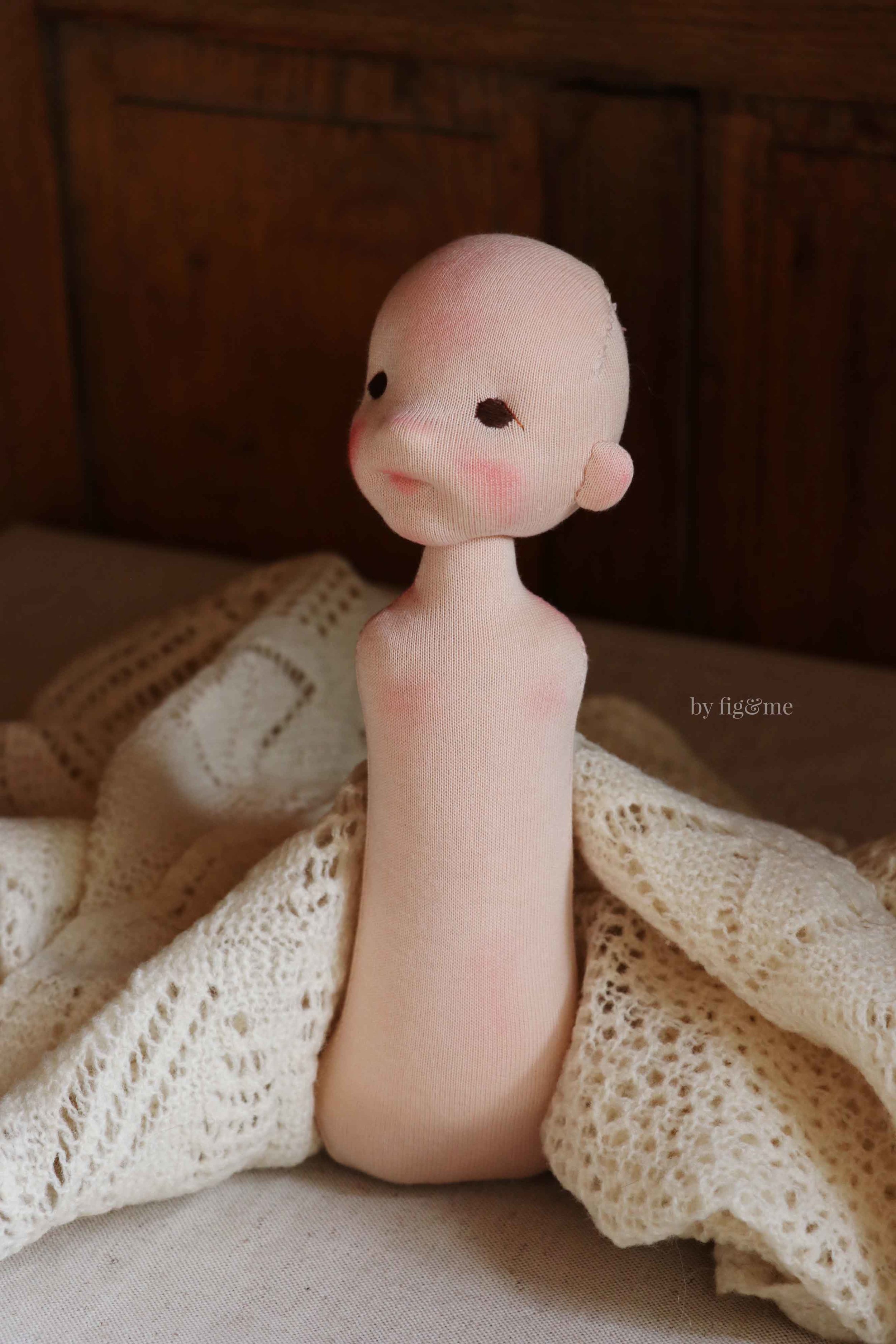Rye, art doll by Fig and Me.