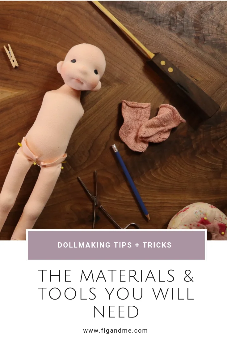 Doll Making Materials and Tools for Natural Fiber Art Dolls — fig & me