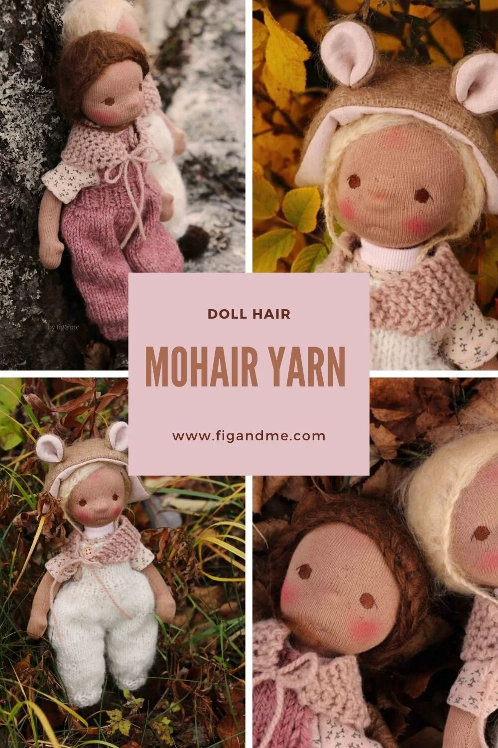 Dollmaking Tips How To Make Doll Hair Fig Me
