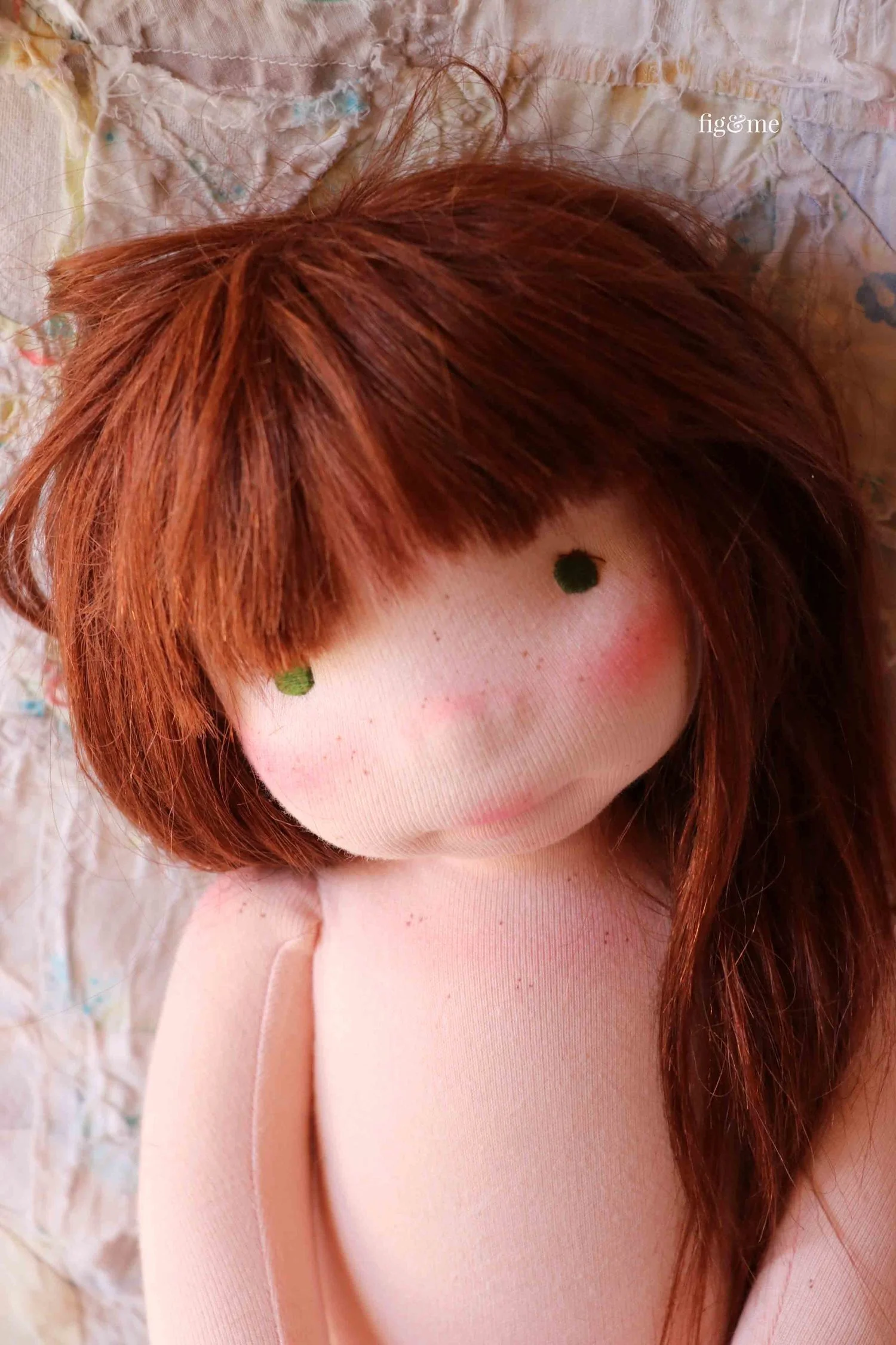 Aibreann, a custom order 18" Figlette by Fig and me