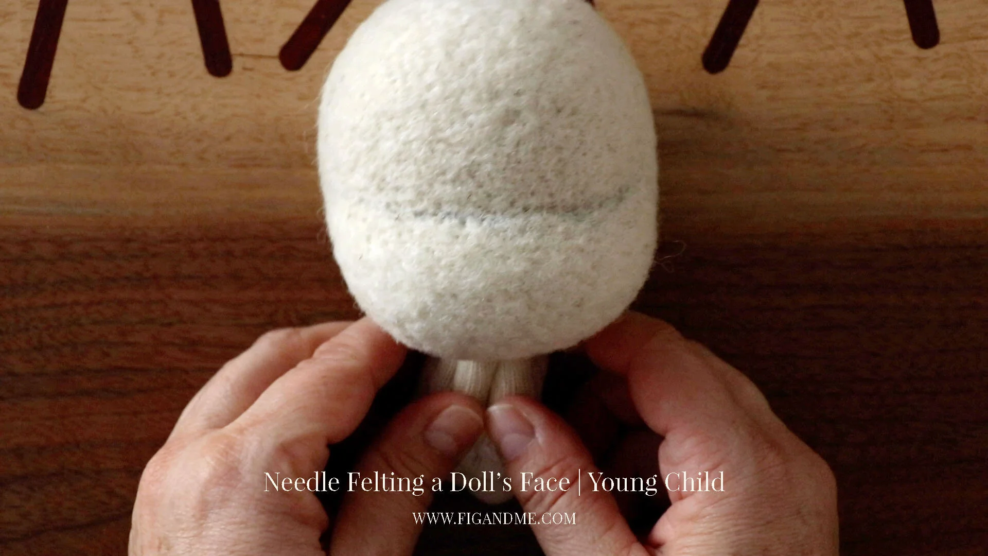 Needle Felting Online Class | Young Child