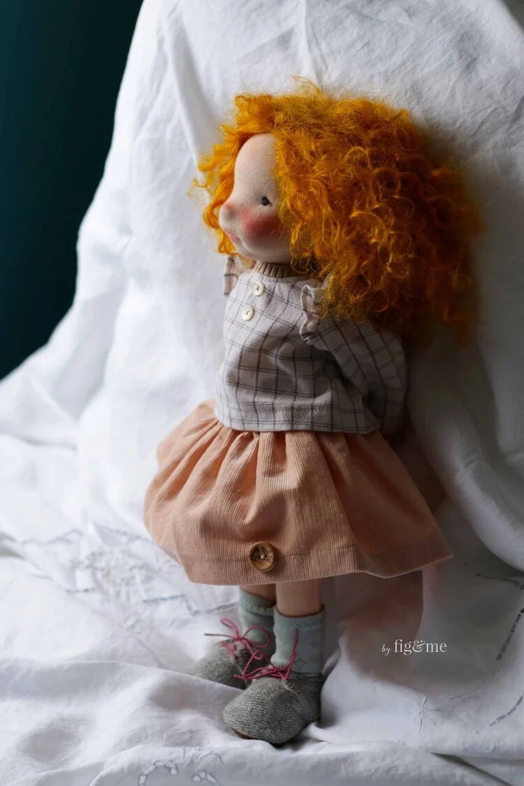 Waldorf inspired doll Rebecca, custom order