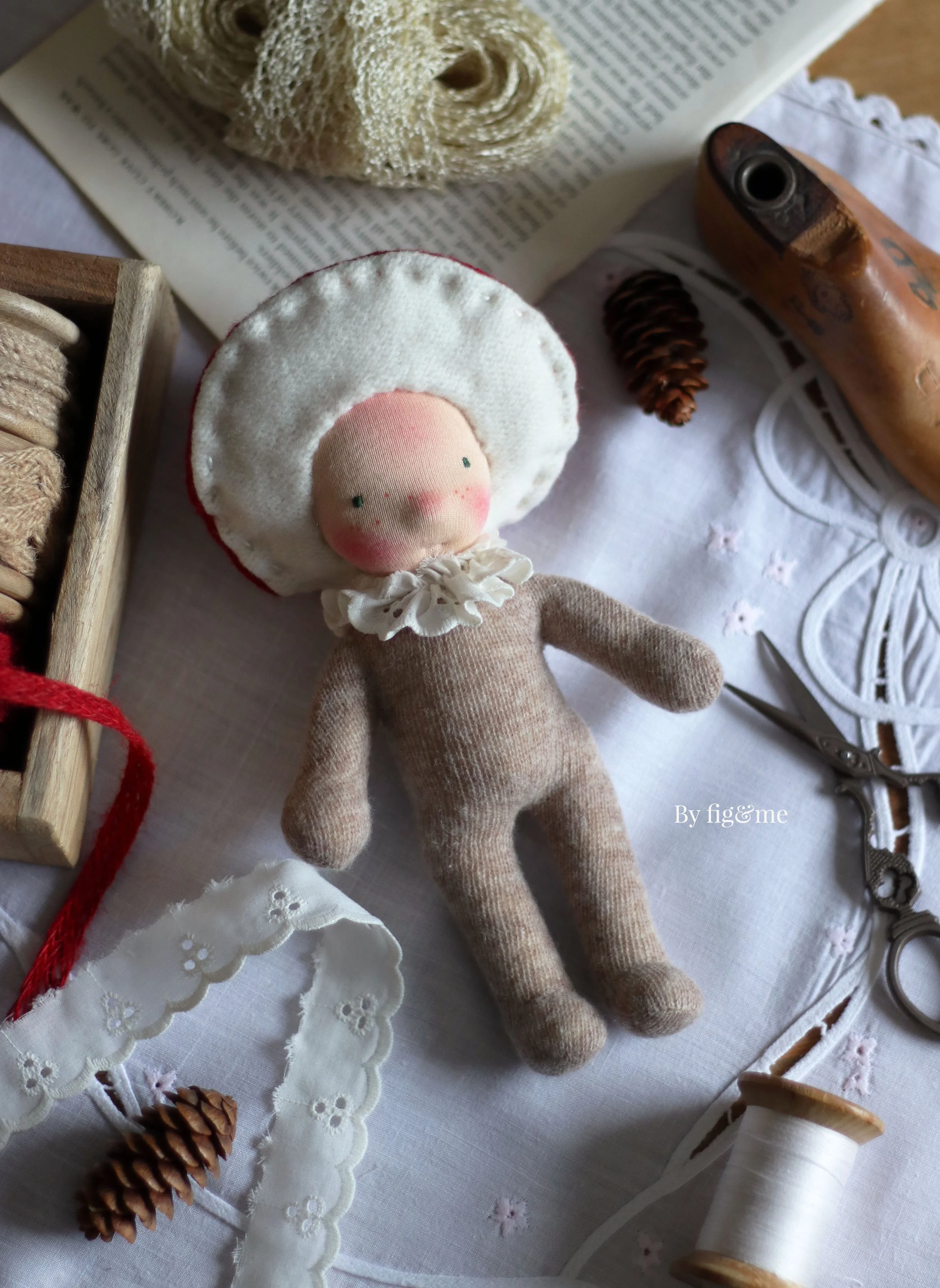 Wee baby Mushrooms | Doll Making Studio