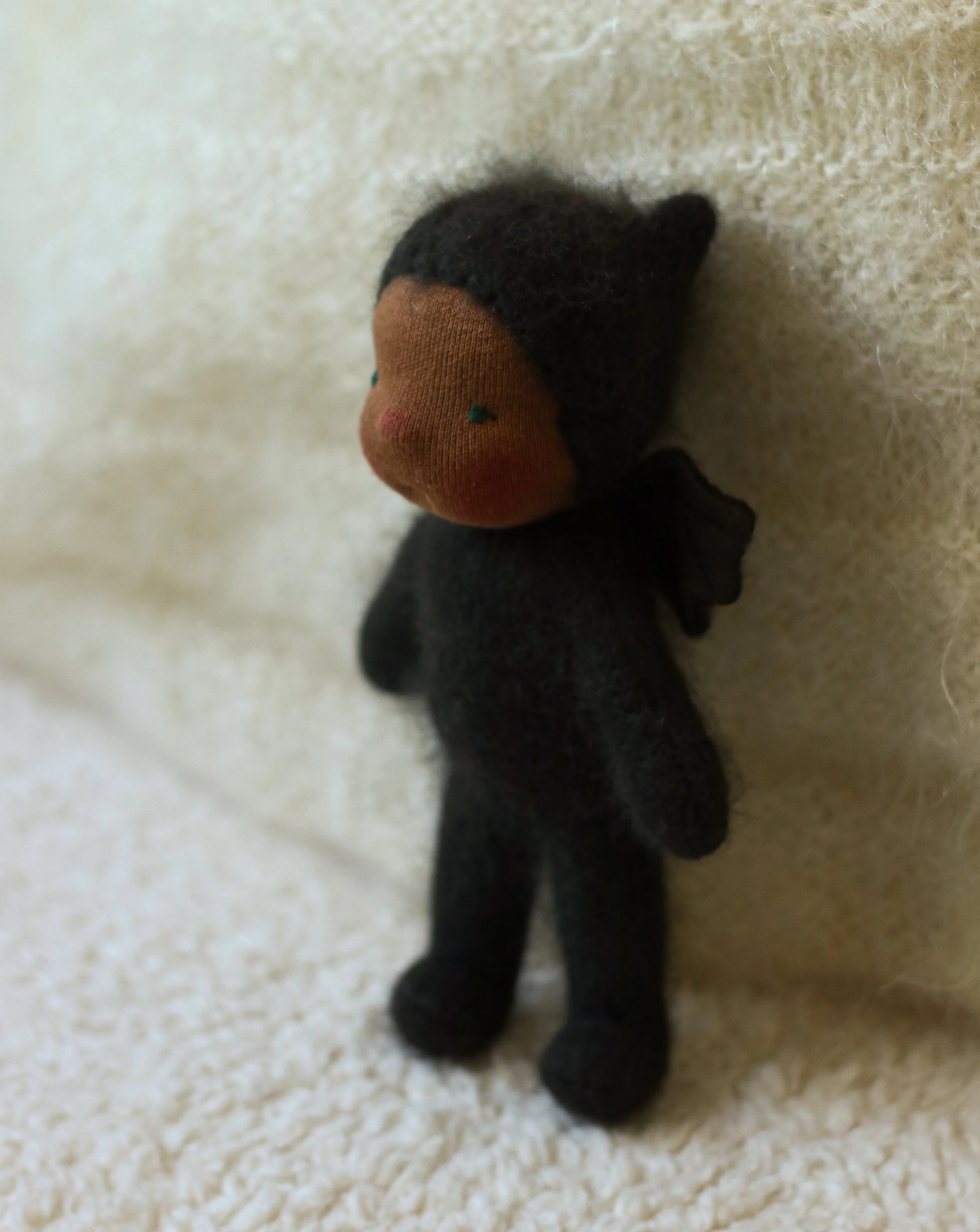 Little Boo, a Baby Bat Doll by Fig and Me