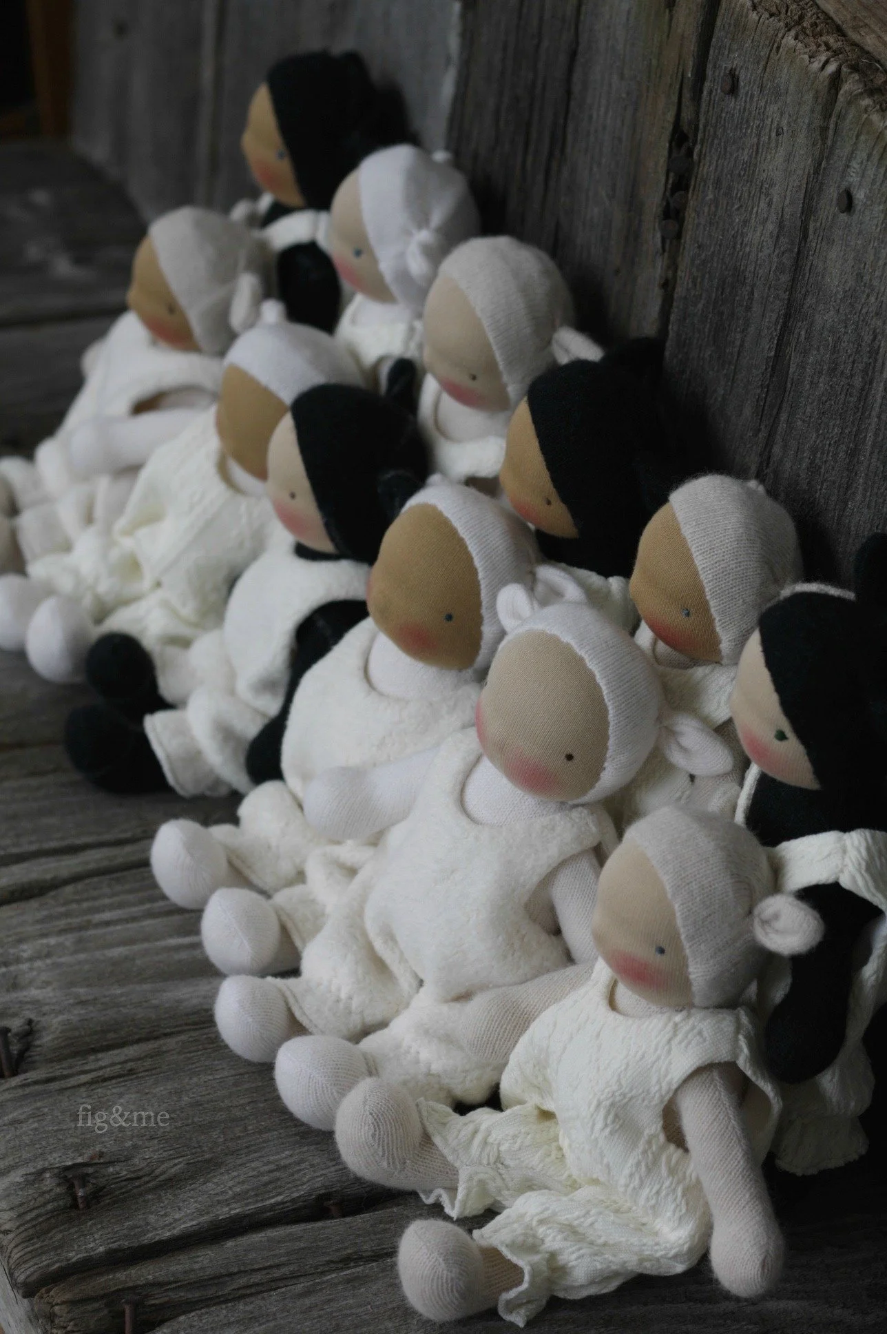 Easter Lambs | Waldorf Inspired Dolls by Fig and Me