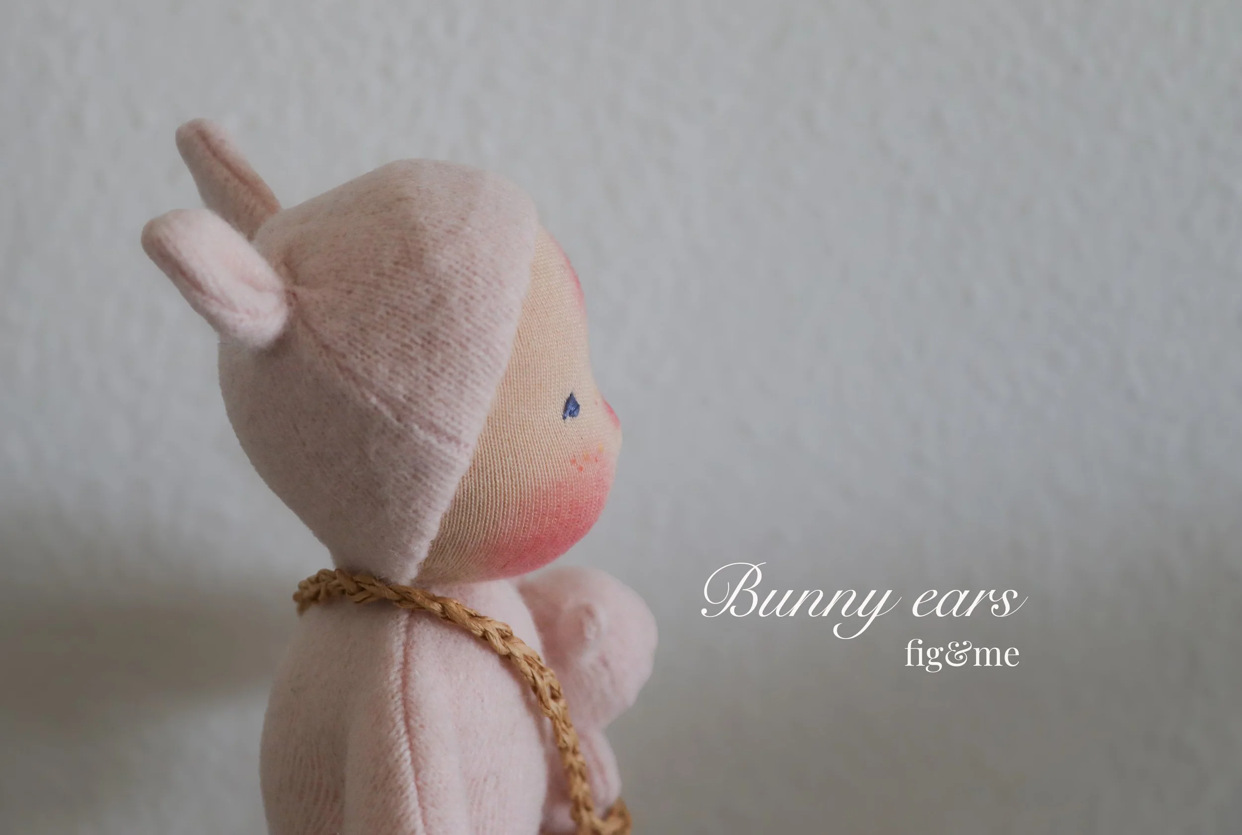 Waldorf Inspired Bunny Doll, Spring Collection 2025