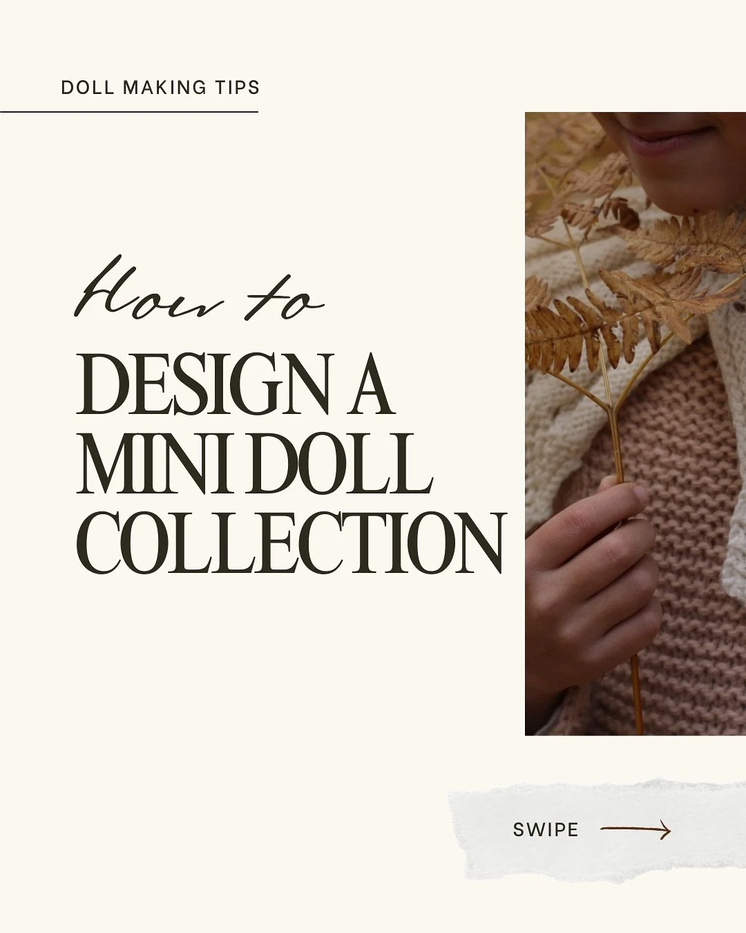 Are you making designing dolls harder than it needs to be? Here are some handy tips on how I design a mini doll collection.

1️⃣&nbsp;After I decide what I want to say, and the overall theme, then I select all the fabrics that I feel are ok for this 