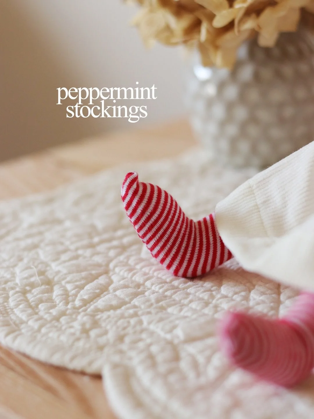 Winter ❄️ Wonderland over here!

We are swimming in creamy marshmallow fabrics, cherry red cashmere, candy canes and pepper mints 🌟

Three little Christmas dolls are almost ready. We are working on their fabulous hair and soon you will be able to se