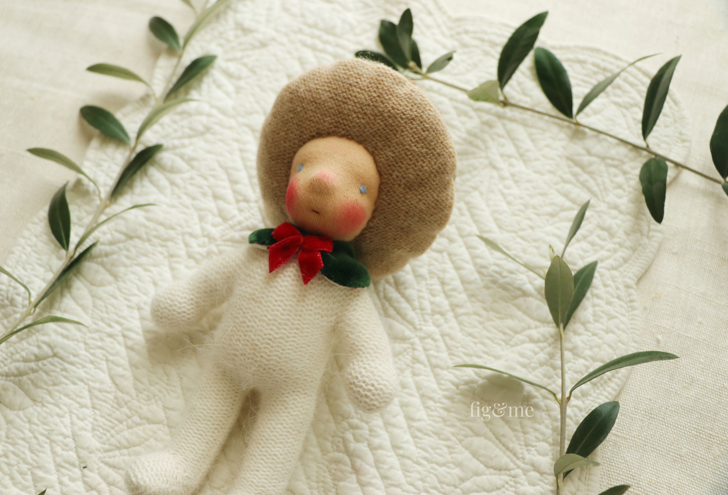 Christmas Mushroom Doll