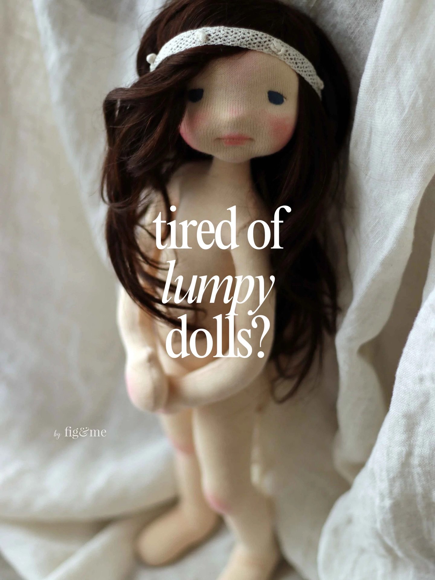 Imagine your next Waldorf-inspired doll feeling perfectly stuffed, smooth and firm (without needle felting) and full of that cozy, heirloom warmth only pure wool stuffing can give&hellip;no more lumps, no more floppy limbs, just pure joy in your craf