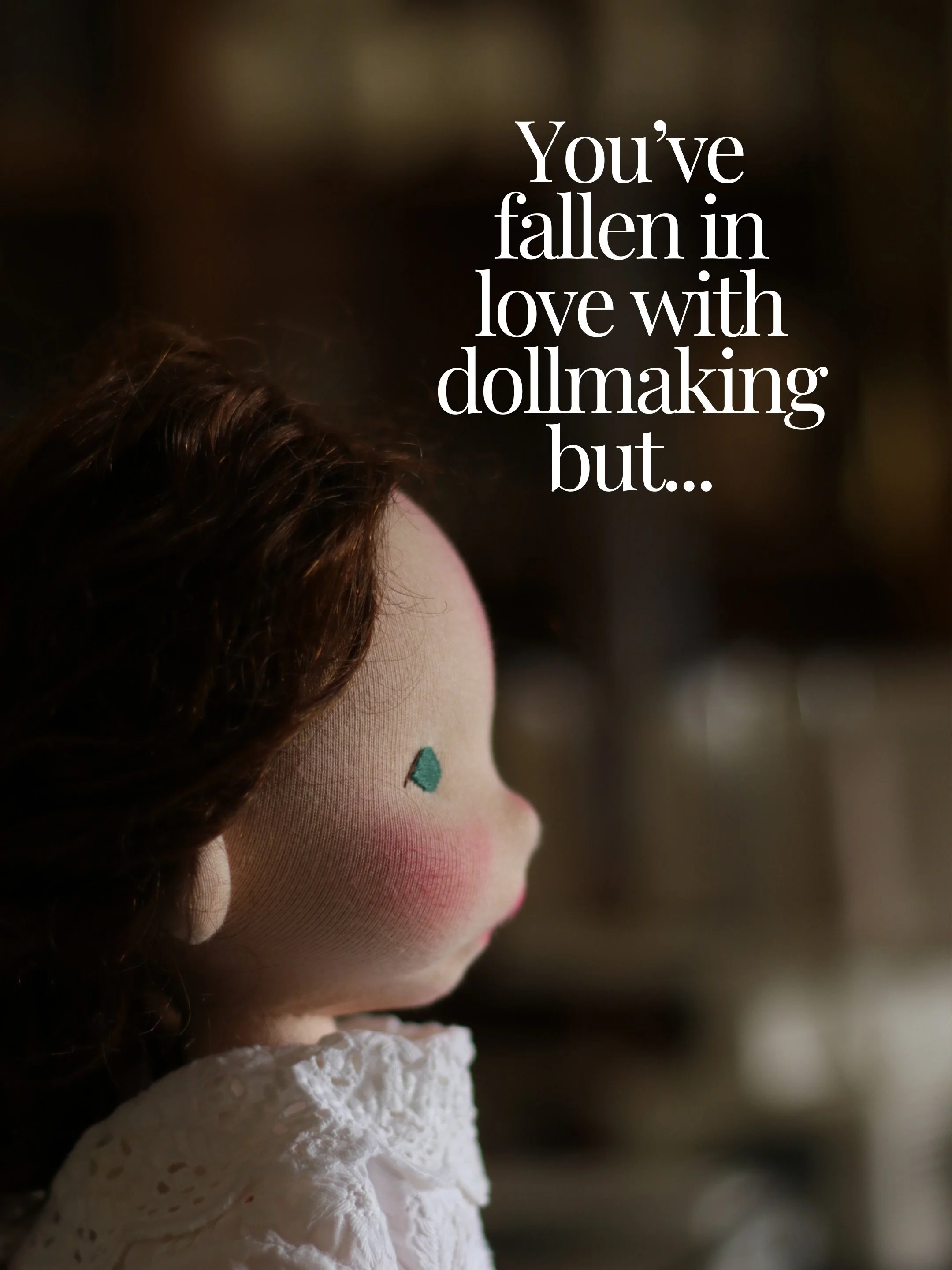 🌿I wanted to make a Waldorf-style doll for my little soon-to-be 3-year-old:  all cotton and wool.. but I had no idea where to find the materials 😔

It was so frustrating back then. There were no blogs, and Pinterest and Instagram didn&rsquo;t even 