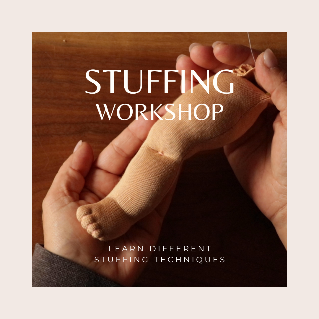stuffing workshop for waldorf dolls