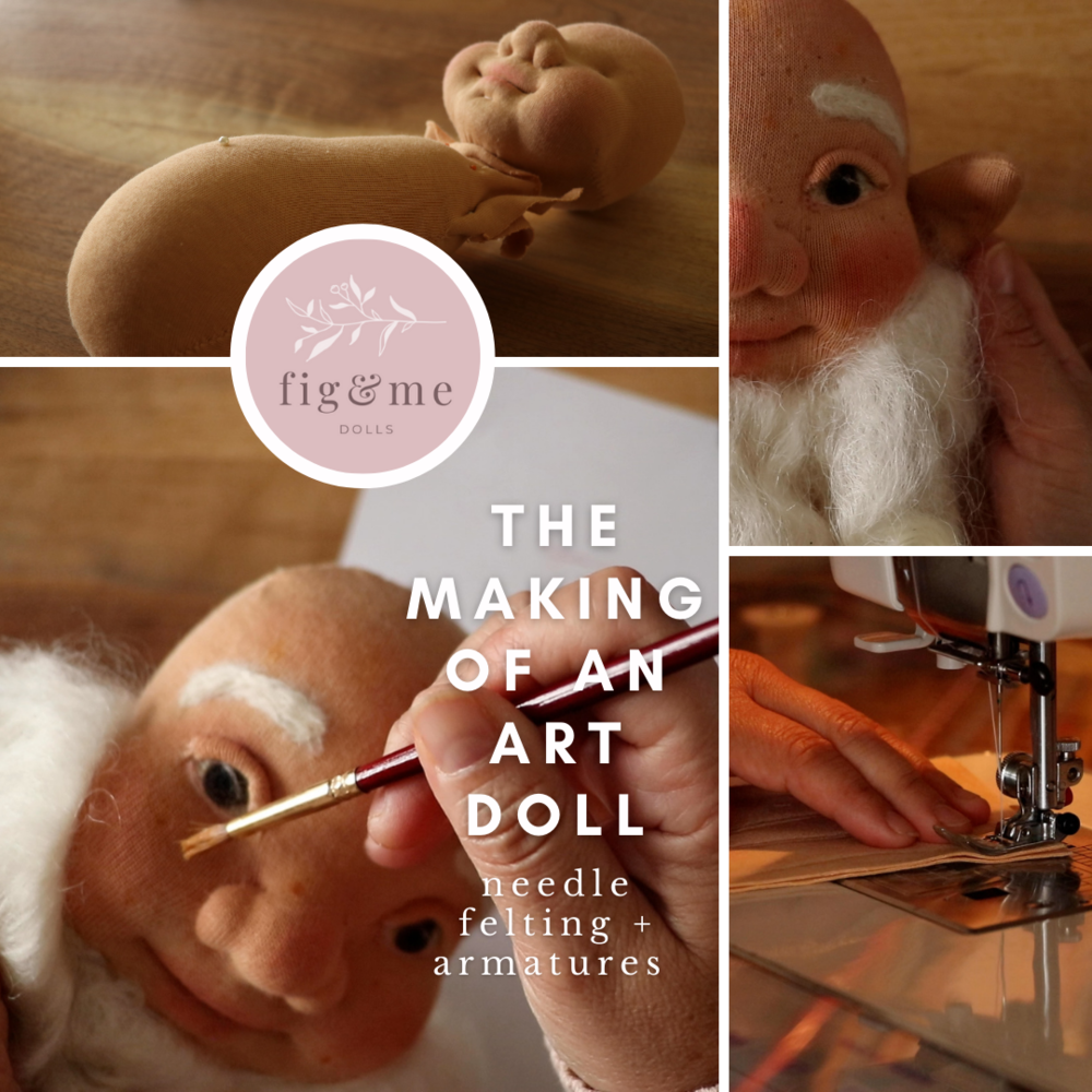 Dollmaking Series | Armatures and Needle Felting in Storytelling Adventures