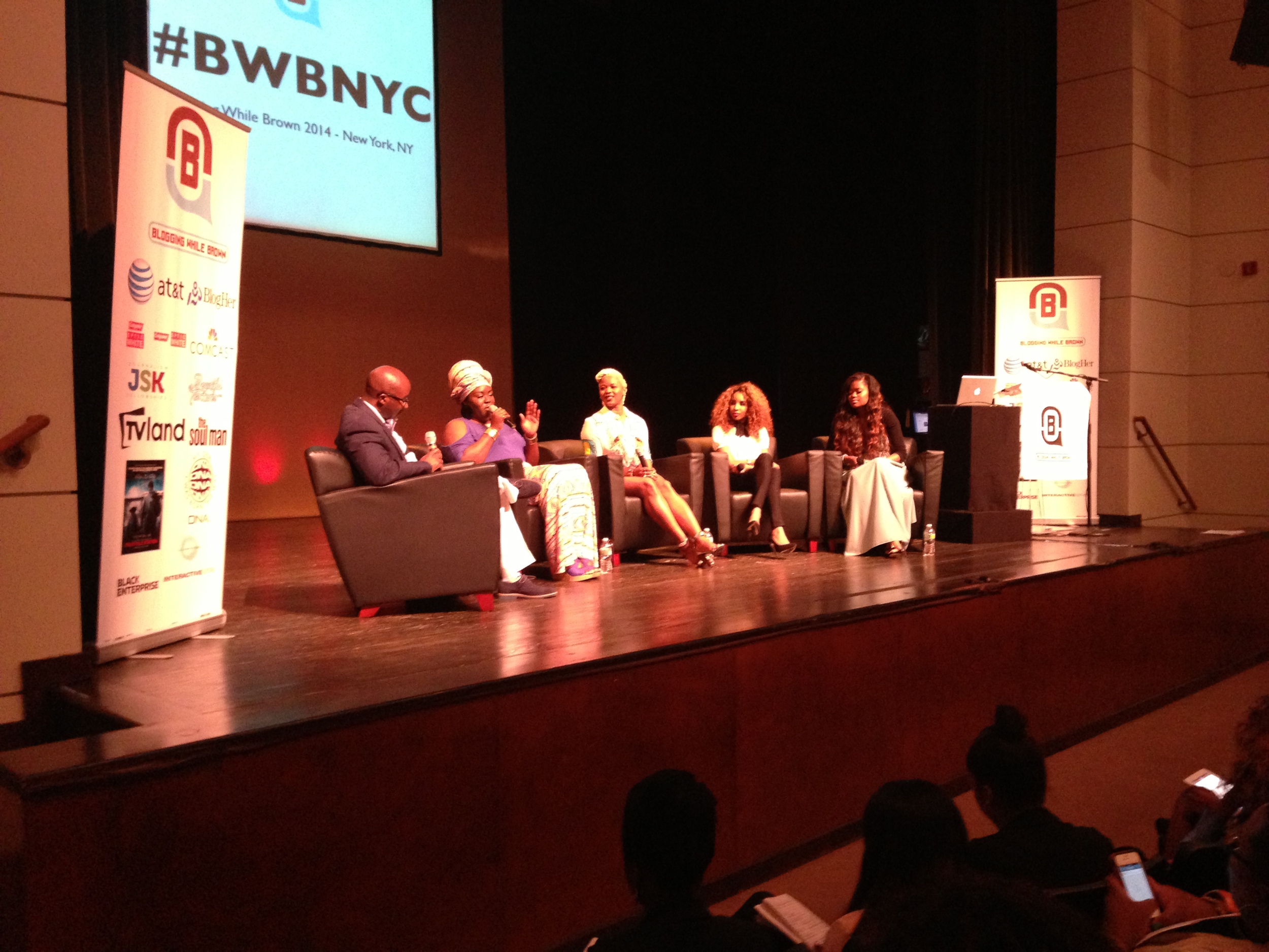 Langston Hughes Auditorium. Panelist setup. Chairs will not be present for solo or duo setup.