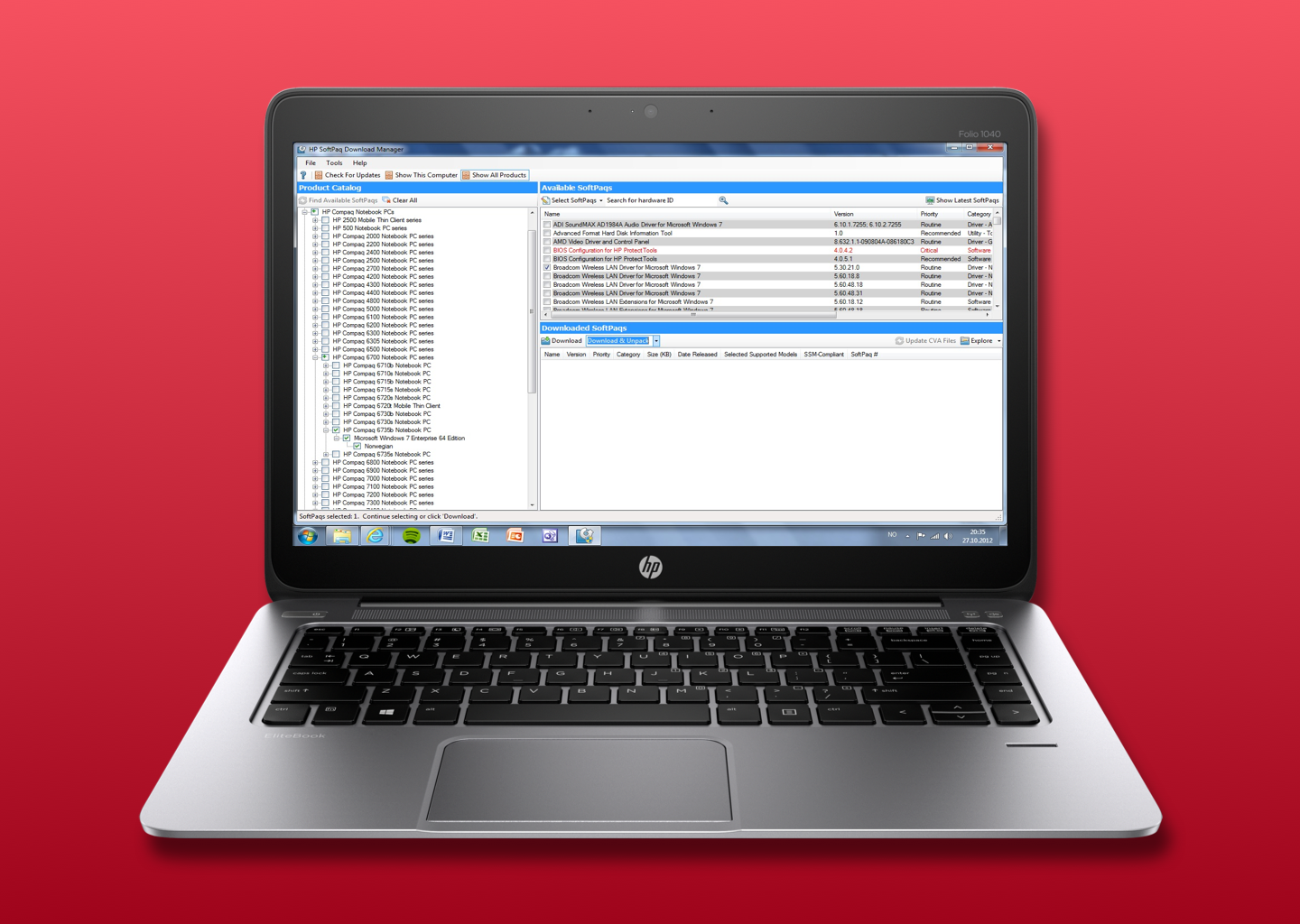 HP Softpaq Download Manager