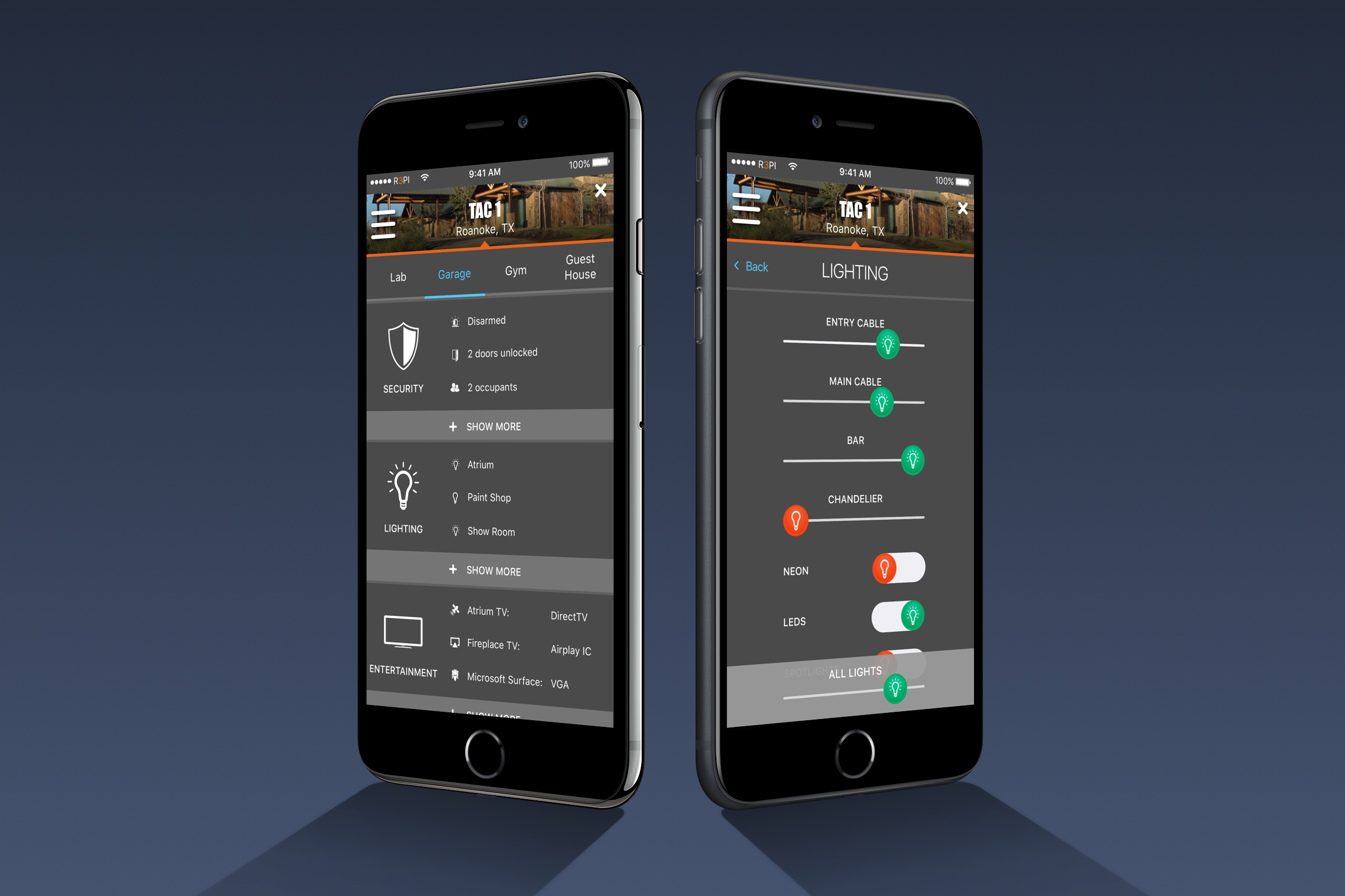 R3mote Smart Home App