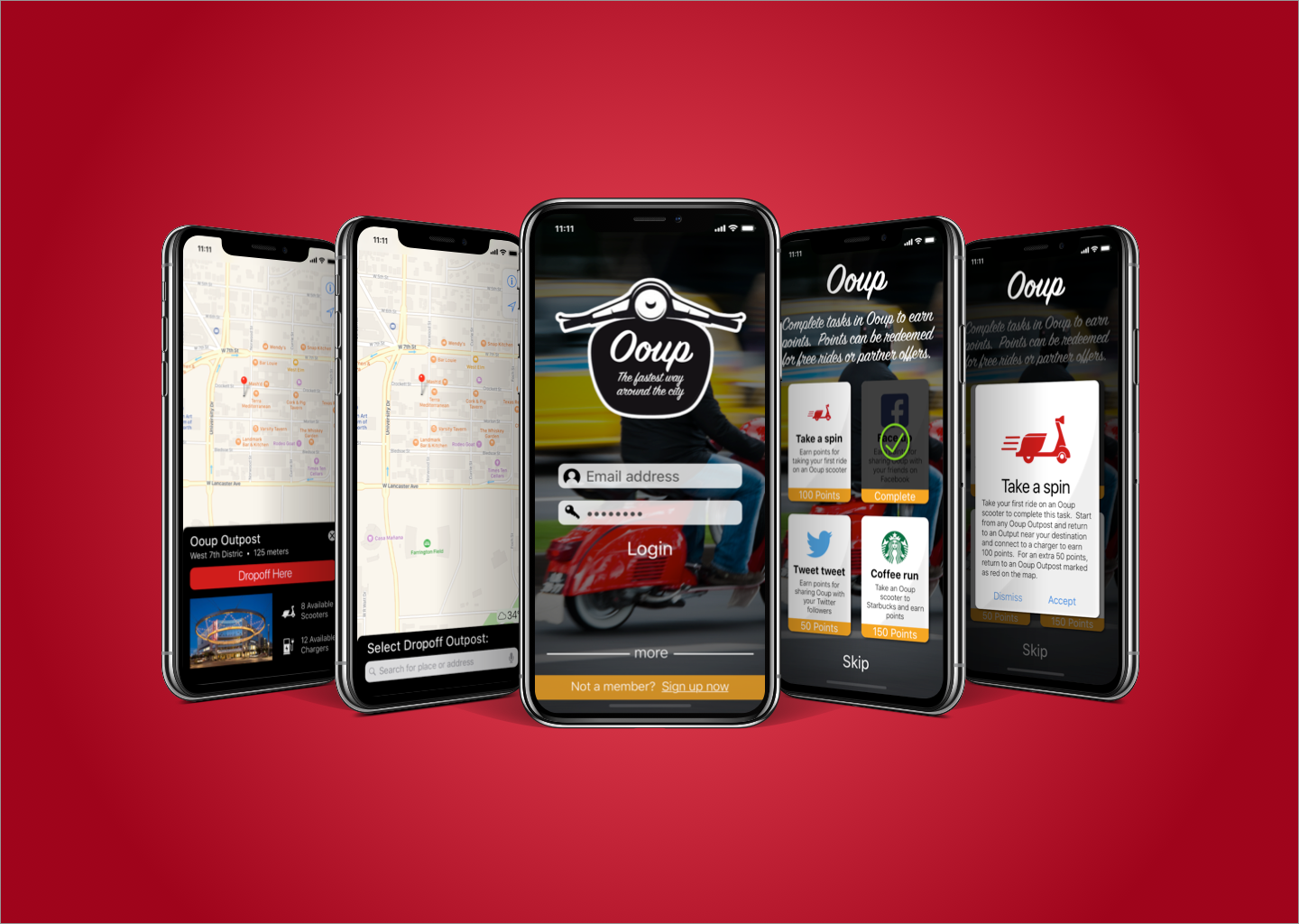 Ooup App Concept