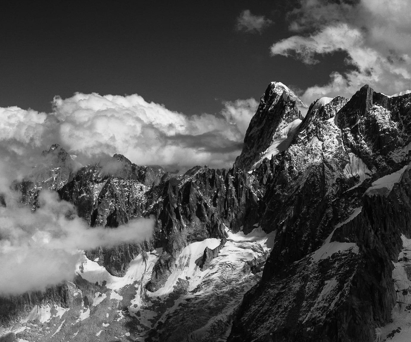 Wondering what #chamonix looks like right now. This was from last summer, I bet there is a bit more snow at the moment.