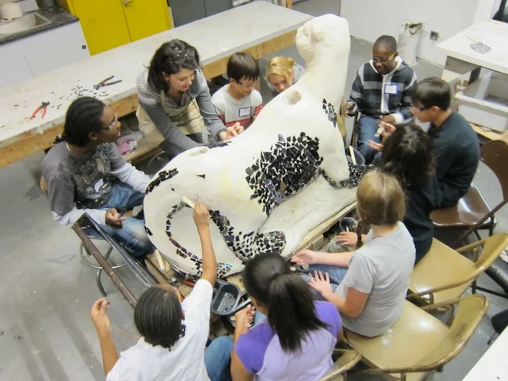 "Panther", Edna Brewer Middle School, Oakland, CA