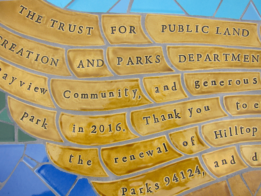 Hilltop Park - Detail of story of the park renovation