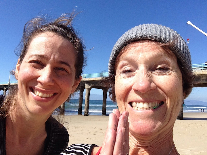 We made it to Manhattan Beach! And went straight to the pier. 