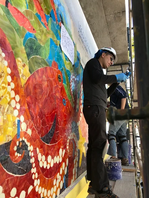 The octopus is up! w/Jesse Medina
