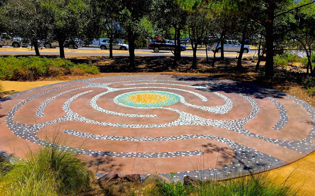 Labyrinth, Hal Brown Park, Larkspur, CA