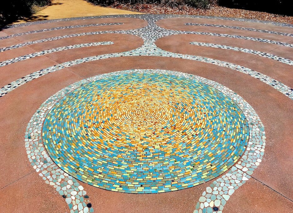 Labyrinth, Hal Brown Park, Larkspur, CA