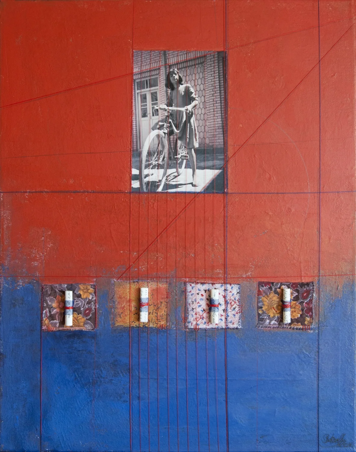 The girl on bicycle 2016