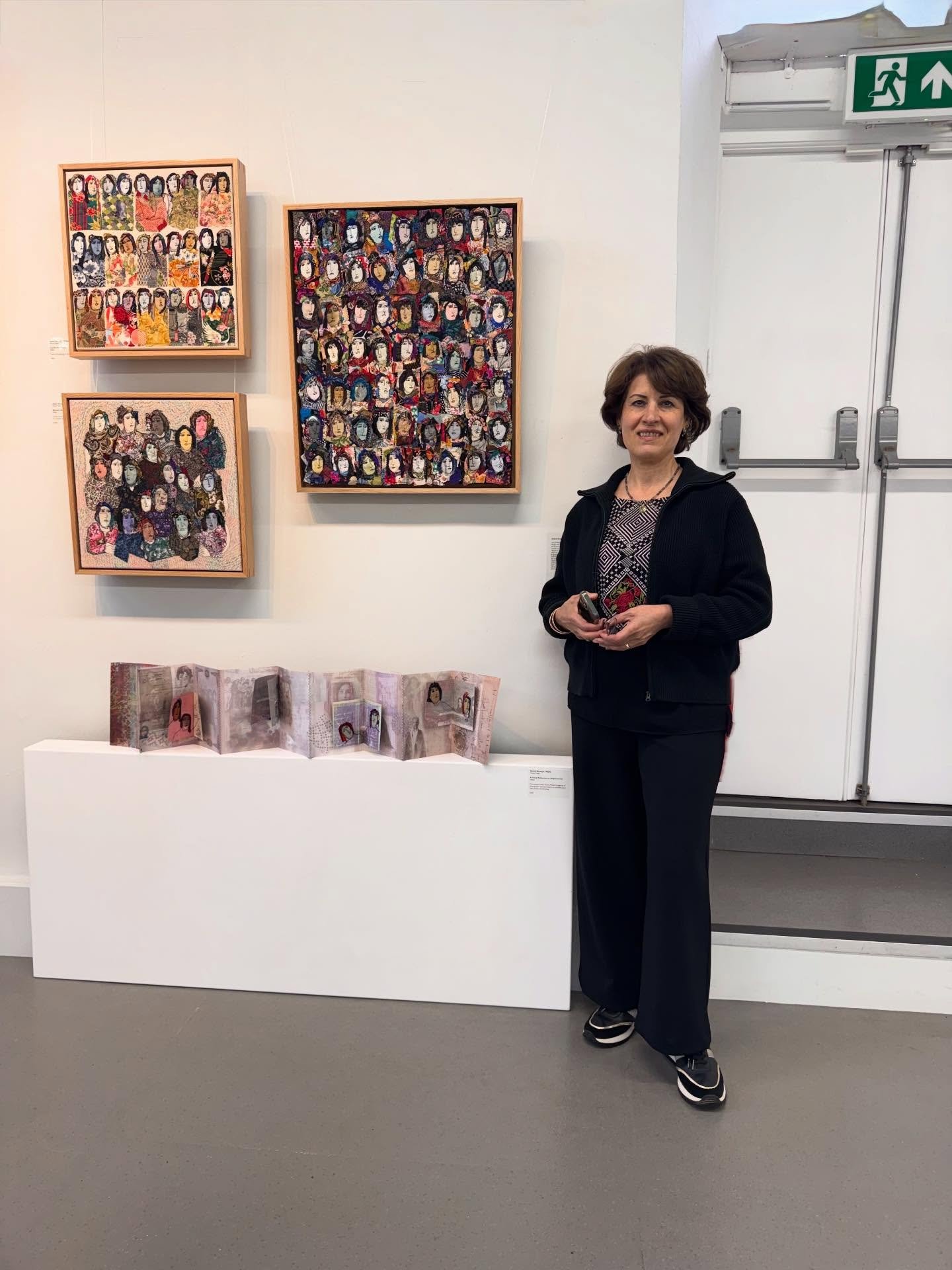 SDC EXHIBITION At Oxmarket Gallery in Chichester today #socityofdesignercraftsmen