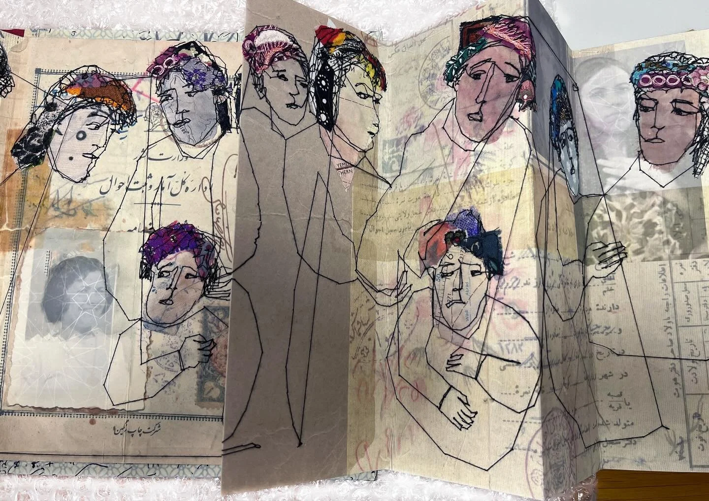 Dear friends today is our opening at Christie&rsquo;s! Here are the details:
Women to Watch UK: A Book Arts Revolution exhibition at Christie&rsquo;s in February. Please note the UK Friends Committee has updated the title to reflect the exhibition in