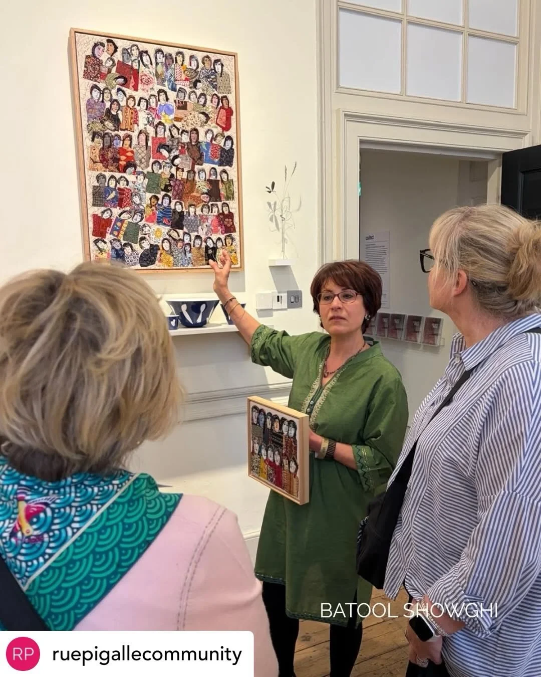 Get @reshare_app &bull; @ruepigallecommunity While it&rsquo;s still fresh in my mind, I wanted to share a few thoughts from Collect. It&rsquo;s not our first time at @collectartfair, but it&rsquo;s always such a pleasure to attend with our ladies. Th