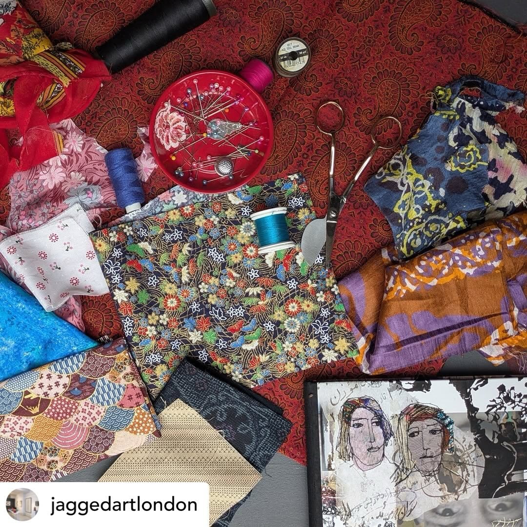 Get @reshare_app &bull; @jaggedartlondon paper | scissors | thread

final week of the show | until 5 June

Shaped with a scalpel or a sewing machine, bold, adventurous women emerge from canvas, paper and ceramic works

Charlotte Hodes | Batool Showgh