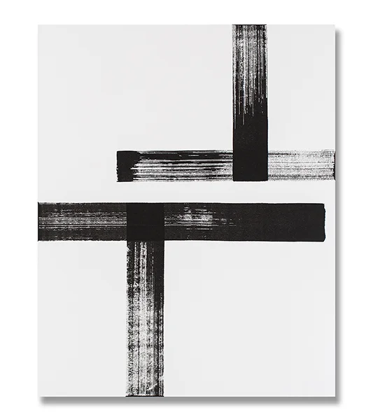 Study of Line No.07 Sumi-ink drawing on Rice Paper_120x150(cm)_2016