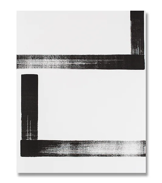 Study of Line No.08 Sumi-ink drawing on Rice Paper_120x150(cm)_2016