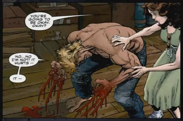 "Ahh, well...huh...I can see you two kids are pretty busy right now. I'll let the internet know they need to give you a few minutes." (all pictures from http://www.comicvine.com/)