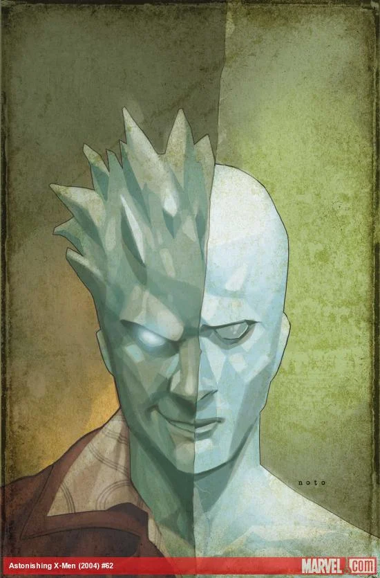 I know the significance is the face here, but all I really want to talk about is that leisure suit collar. Really, Robert...really? (image from marvel.com)