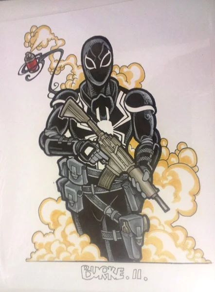 Venom Artist: Burke